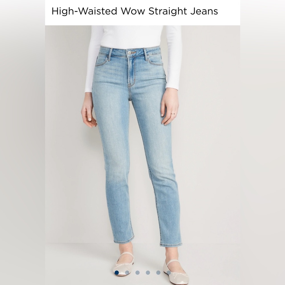 NWT Old Navy High-Waisted Jeans (Size 4P)